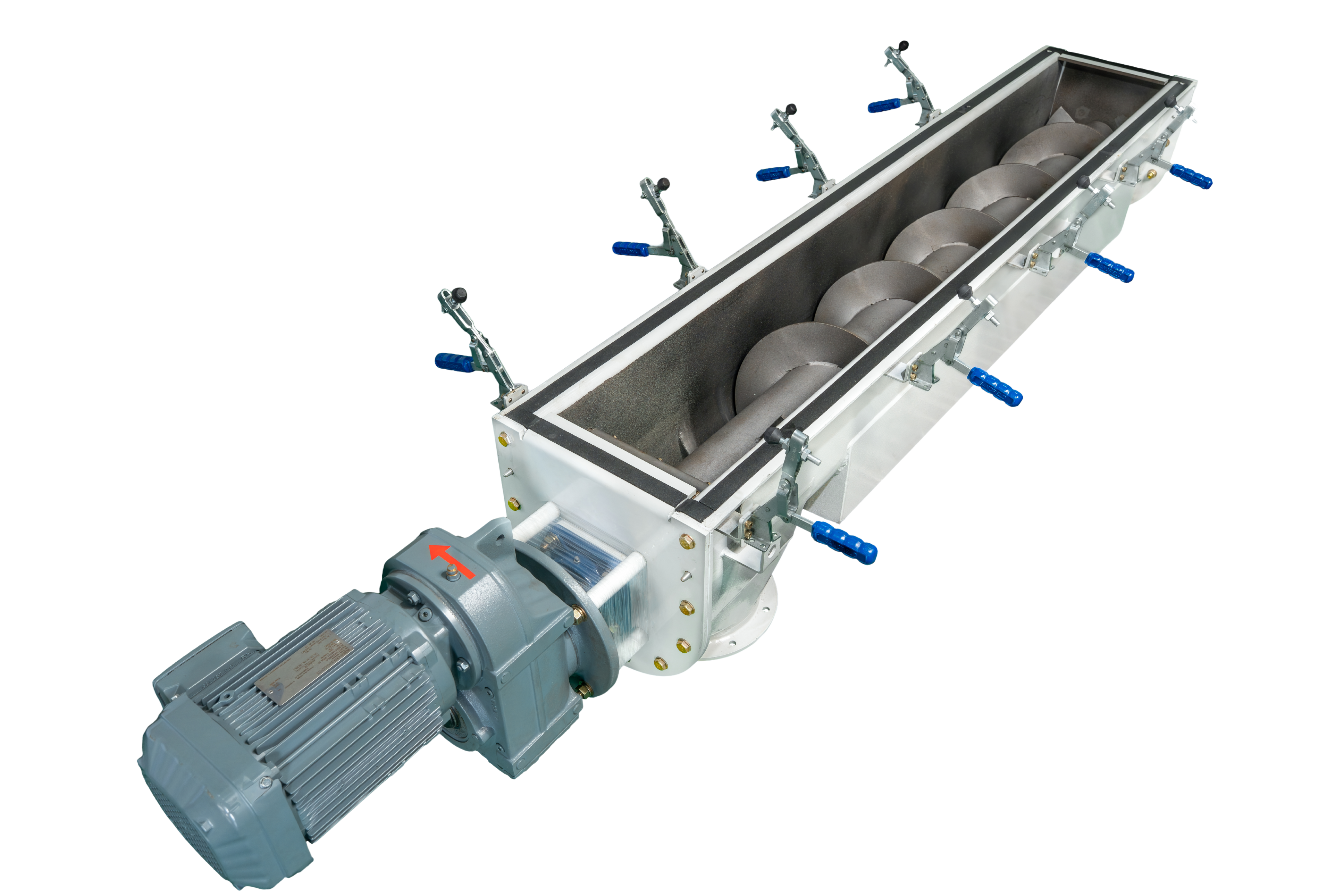 Trough Type Screw Conveyor